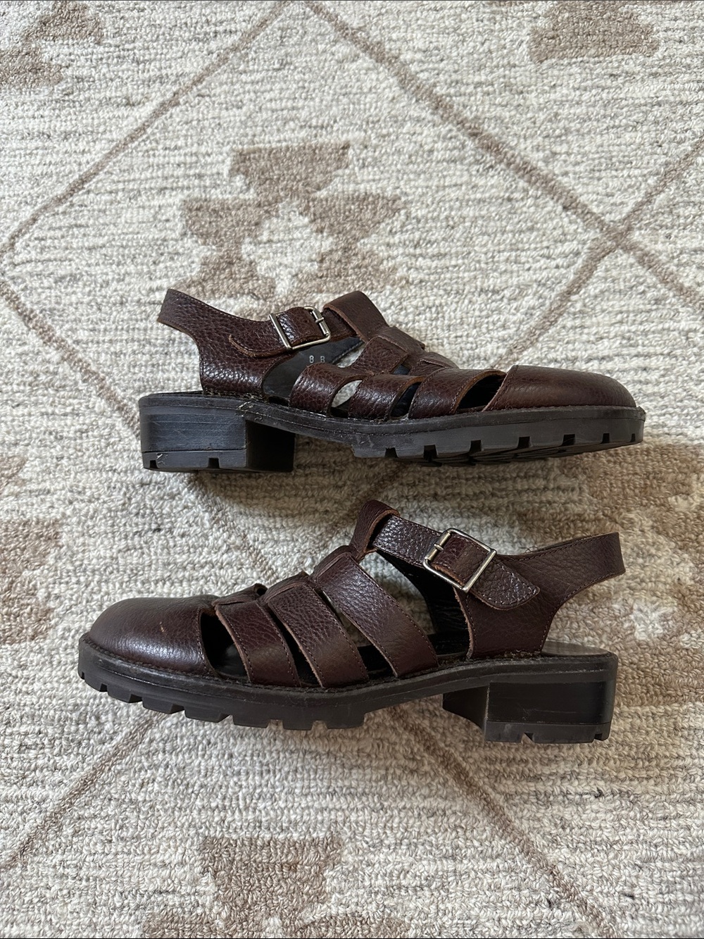 J. Crew Leather Fisherman Sandals